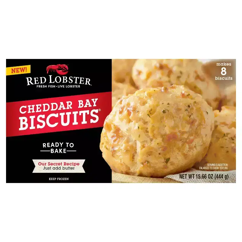 Red Lobster Frozen Cheddar Bay Biscuits - 8ct/15.66oz