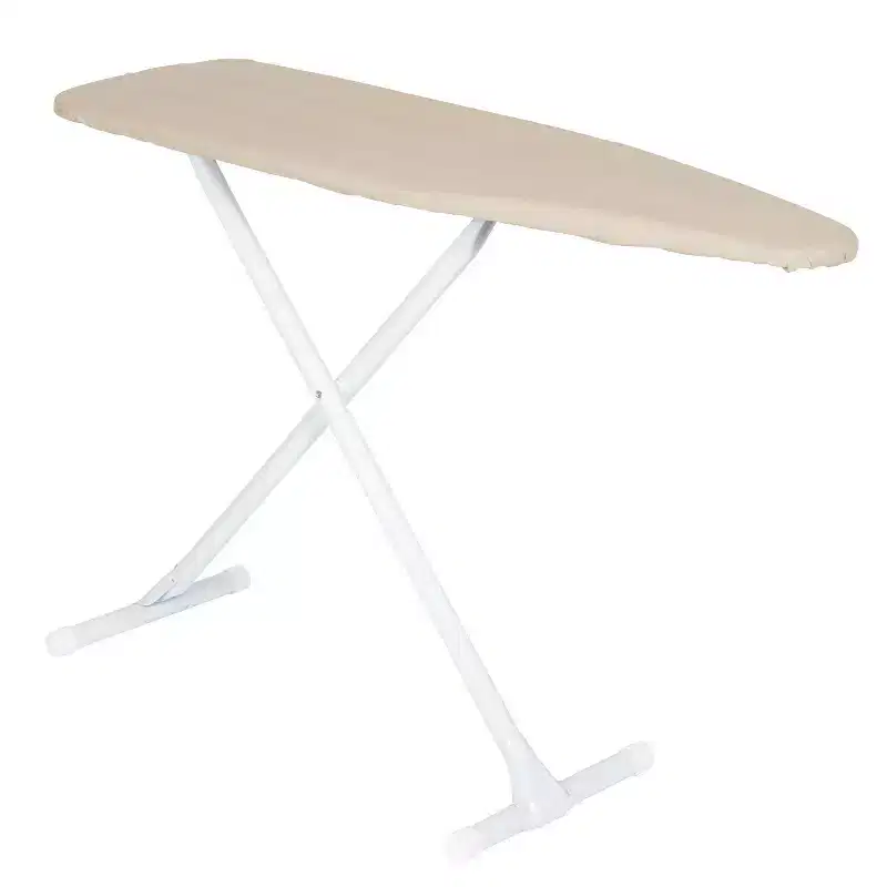 Seymour Home Products Wardroboard Ironing Board Almond: Full Size, Adjustable & Portable, Steel Frame, 51.75" x 14.25"