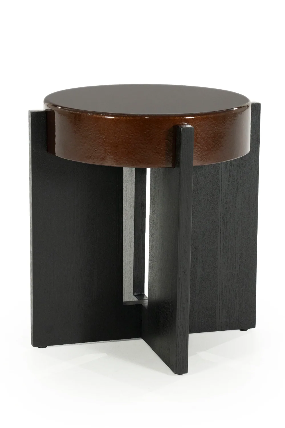 Shell Painting Side Table