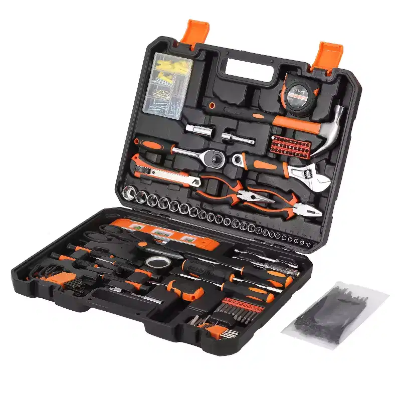 247 Piece Household Hand Tool Set, General Home & Auto Repair Tool Kit with Sockets, Screwdrivers, Pliers & Ratchets,Mixed Hand Tool Package Organize