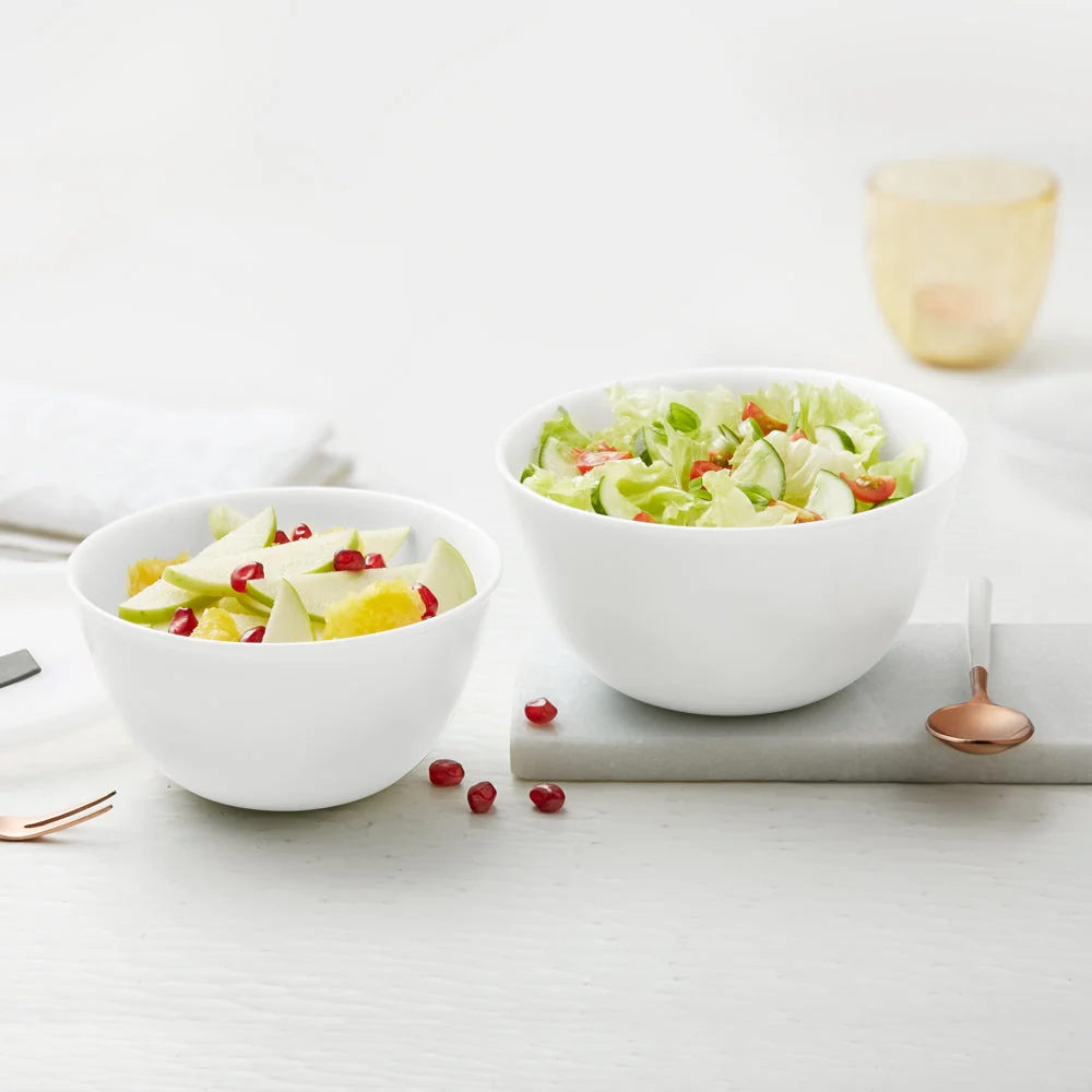 Mixing Bowl with Lid Set of 2 &ndash; 750ml + 500ml
