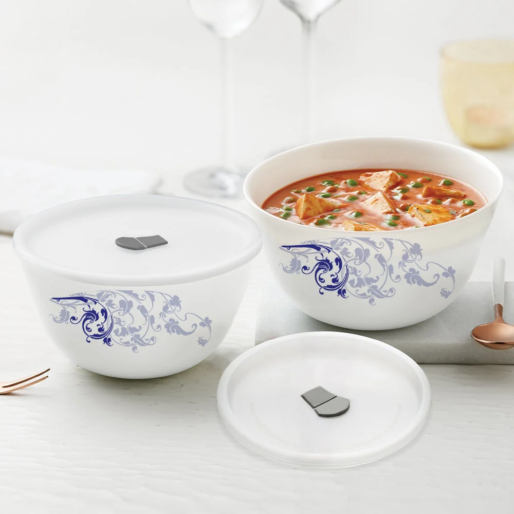 Mixing Bowl Set with Lid &ndash; 4 pcs (500ml + 750ml)
