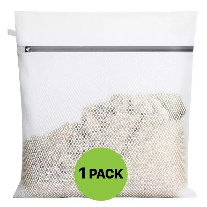 Garnen 1 Pack Large Mesh Laundry Bags for Washing, Travel Laundry Bags Delicates Laundry Bags Mesh Wash Bag, Lingerie Bags Washing Machine for Bras