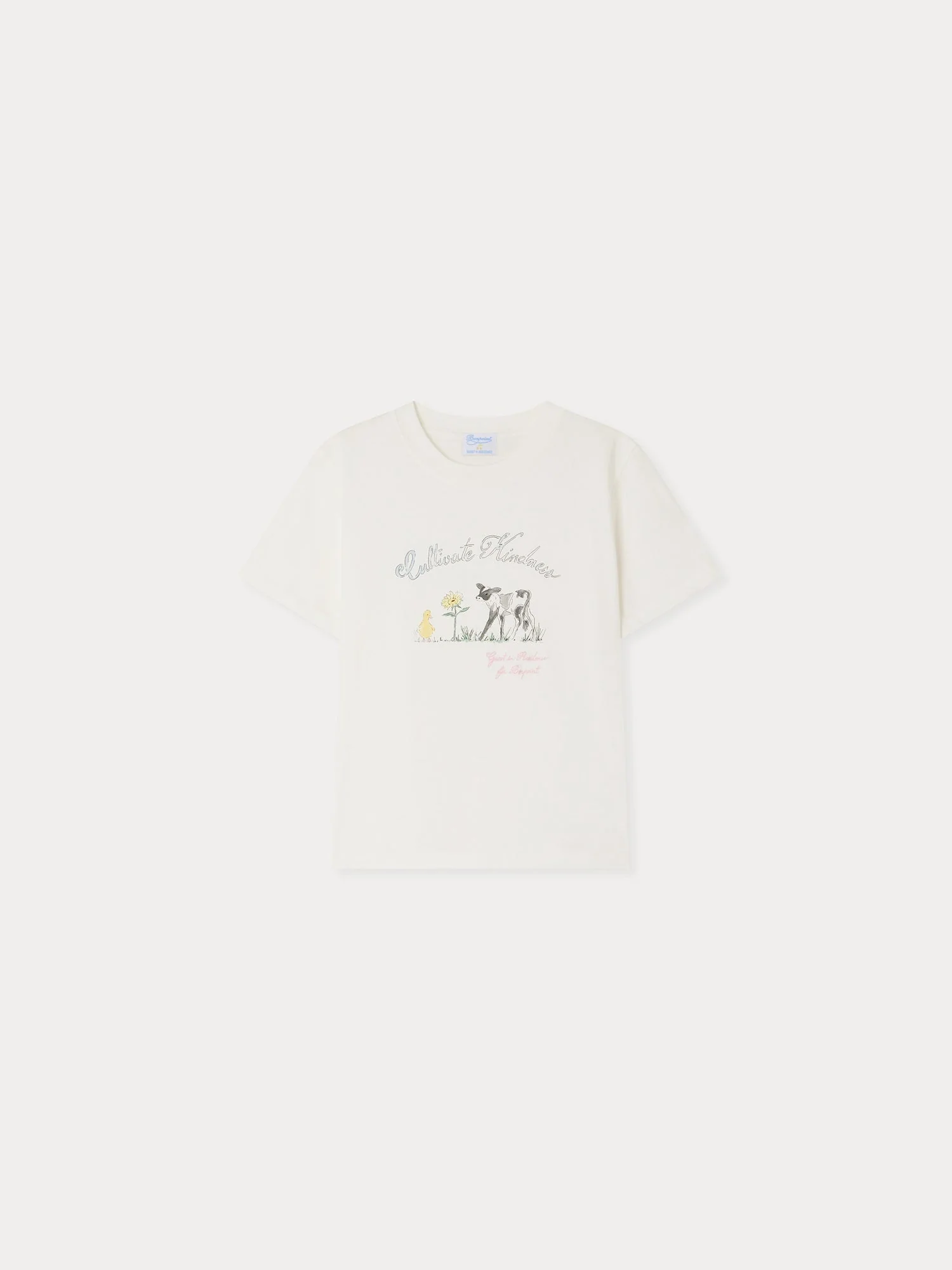 hand-drawn unisex organic cotton T-shirt