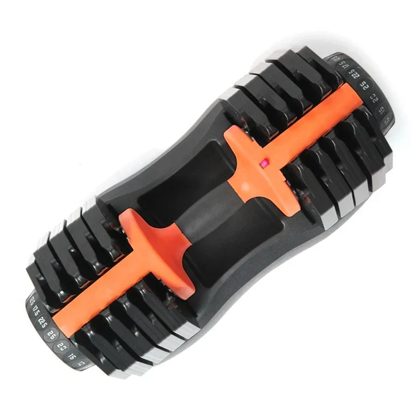 Adjustable Dumbbells 10?in?1 (2.5&uml;C25?kg) with Quick?Dial & Safety Lock &uml;C Space Saving Home Gym Strength Equipment