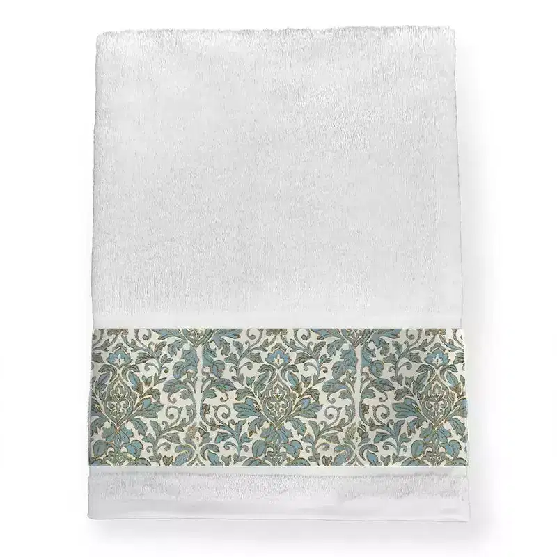 Laural Home Antique Damask 27 x 51 Bath Towel
