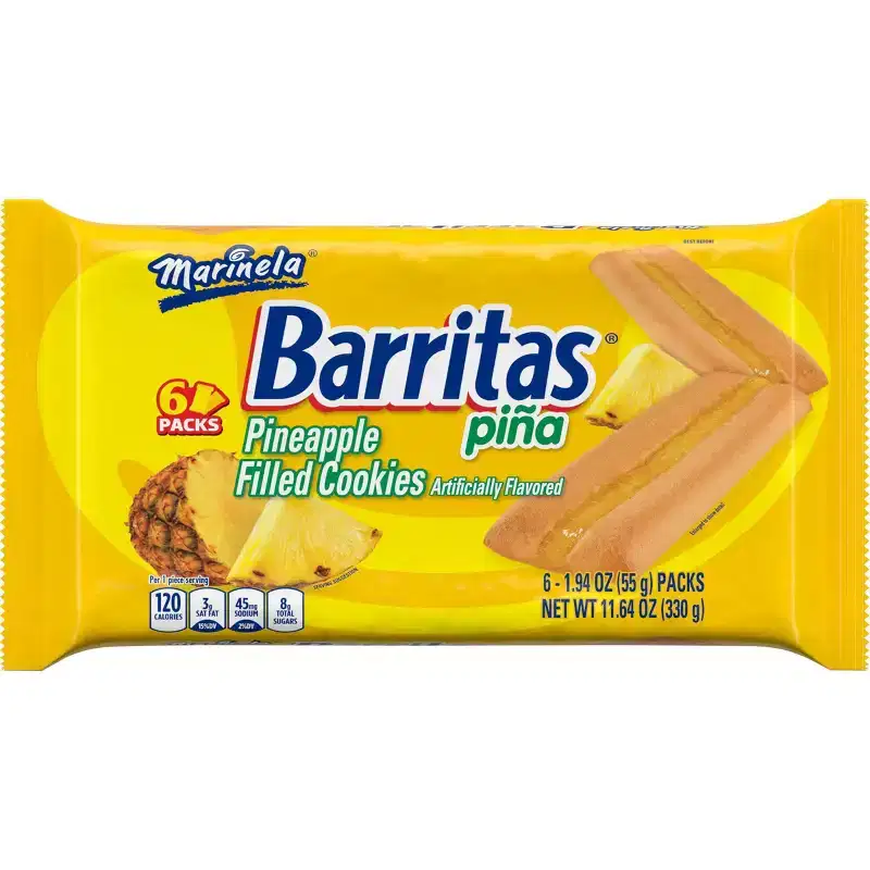 Marinela Barritas Pina Cookies - 6ct/1.94oz