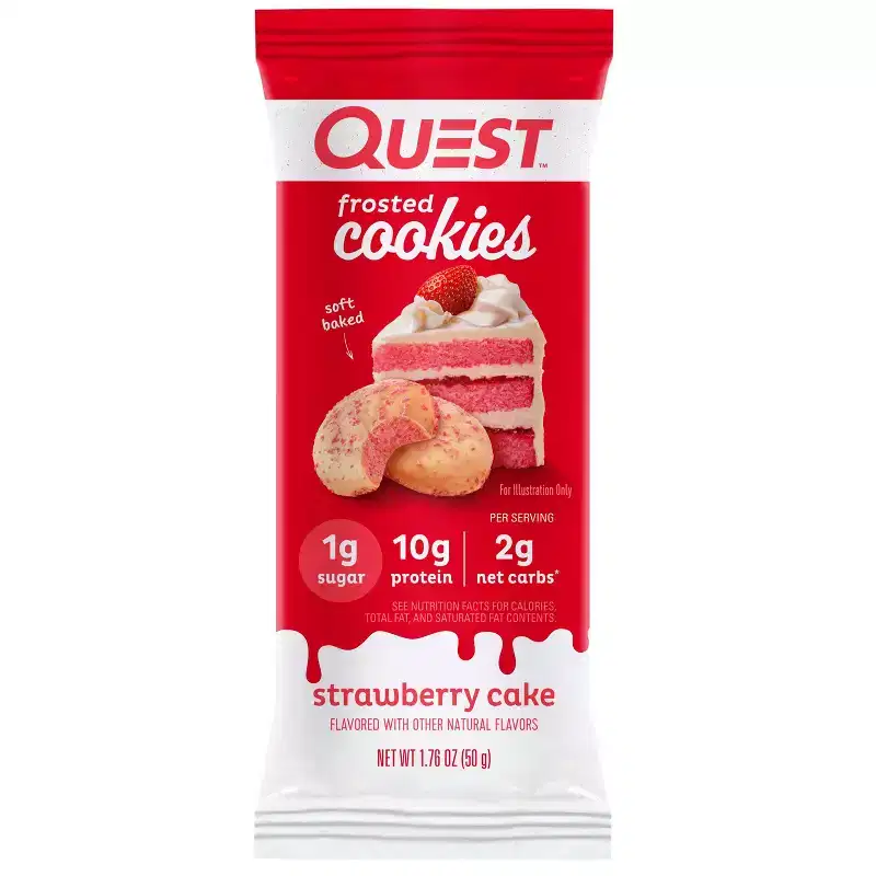 Quest Nutrition Protein Bars - Strawberry Frosted Cookie