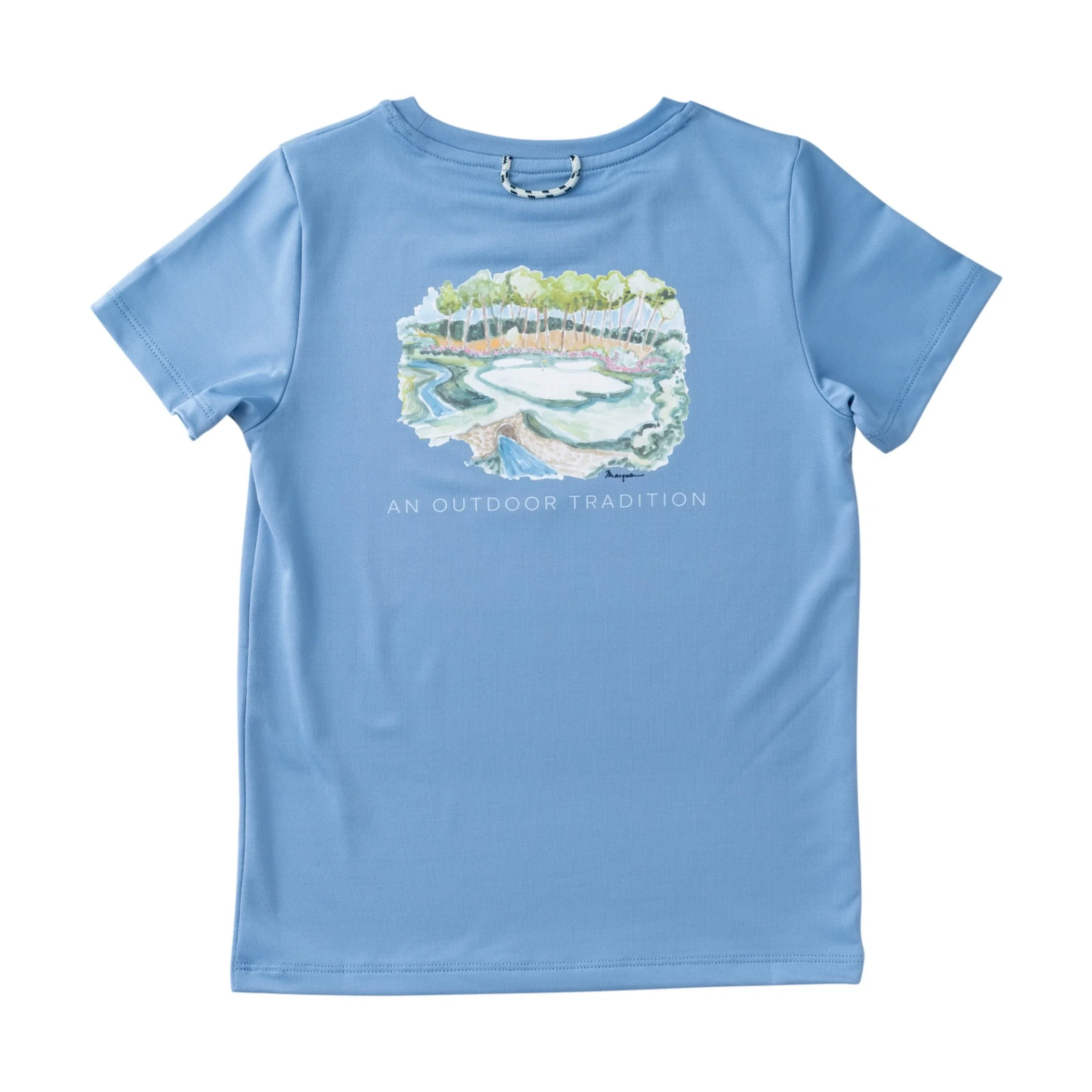 Kid's Pro Performance Short Sleeve T-shirt &uml;C Golf Course Art