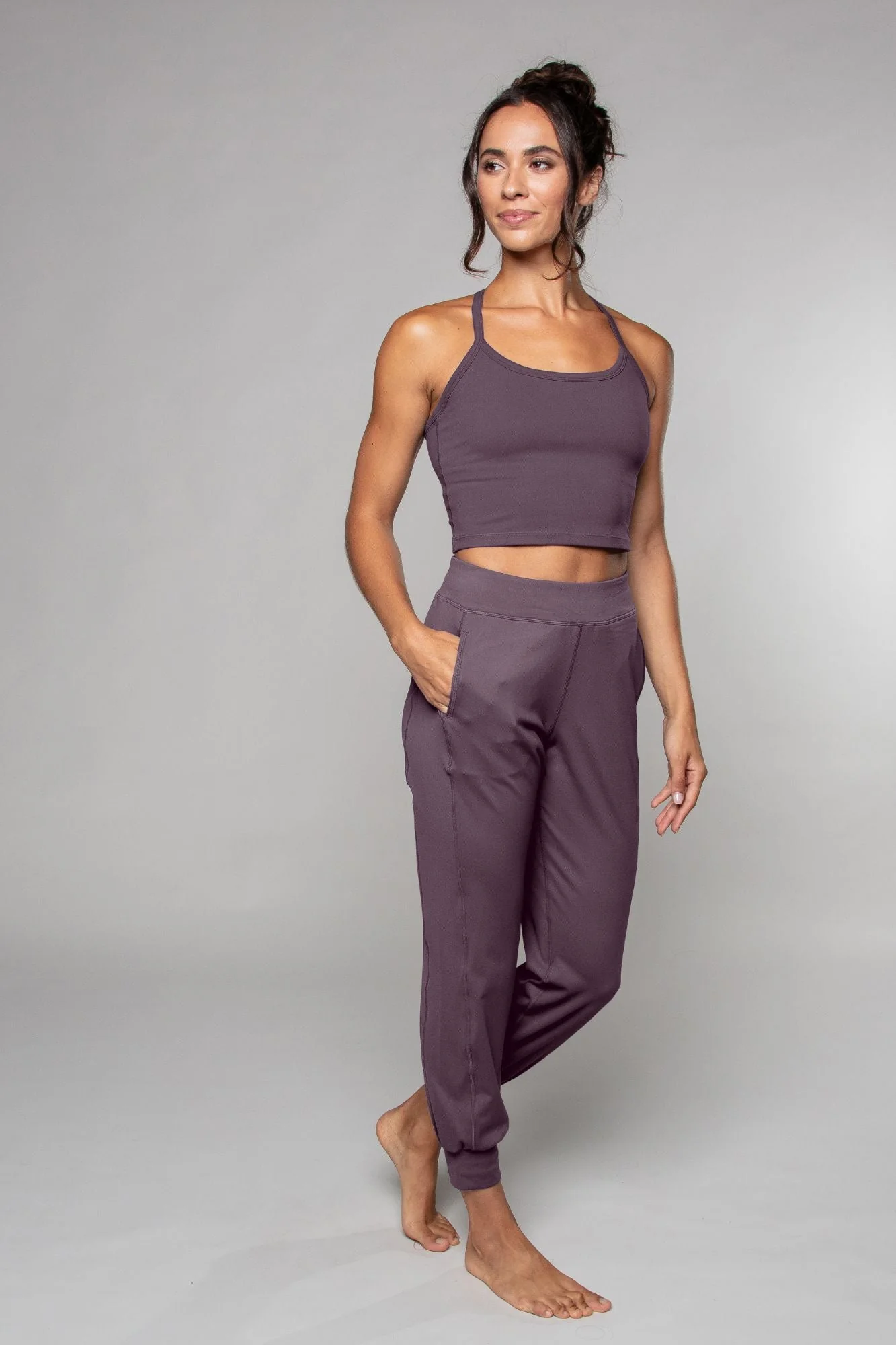 Tula Harem Yoga Pant Mulberry