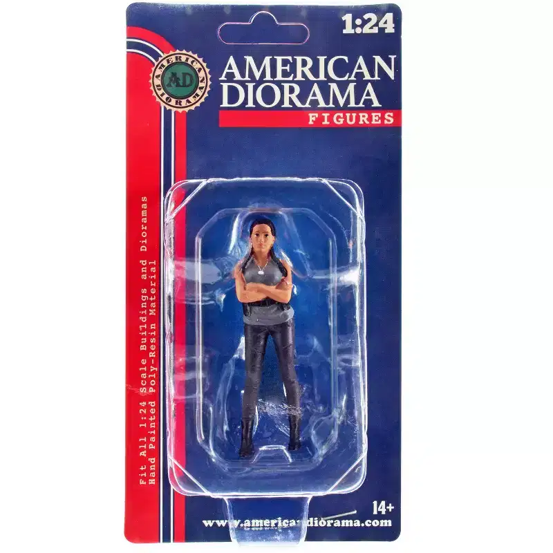 Car Meet 3 Figurine 7 for 1/24 Scale Models by American Diorama