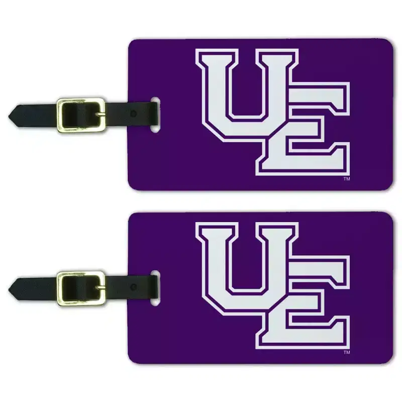 University of Evansville Primary Logo Luggage ID Tags Suitcase CarryOn Cards Set of 2