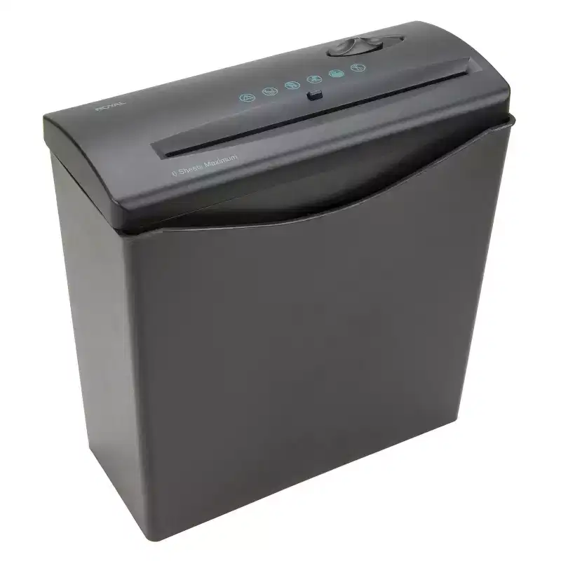 Royal JS55 5-Sheet Crosscut Shredder with Basket
