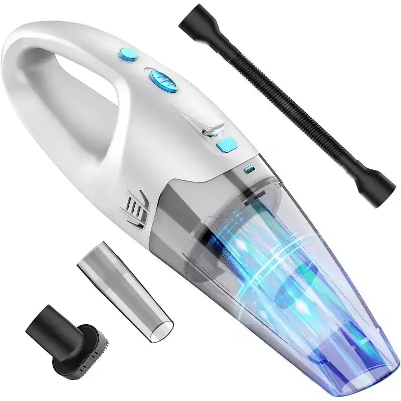 Teendow Cordless Stick Vacuum Cleaner, 80,000 RPM,Lightweight Vacuum with Anti-Tangle Brush,Rechargeable 2600mAh Battery for Home, Carpet & Pet Hair