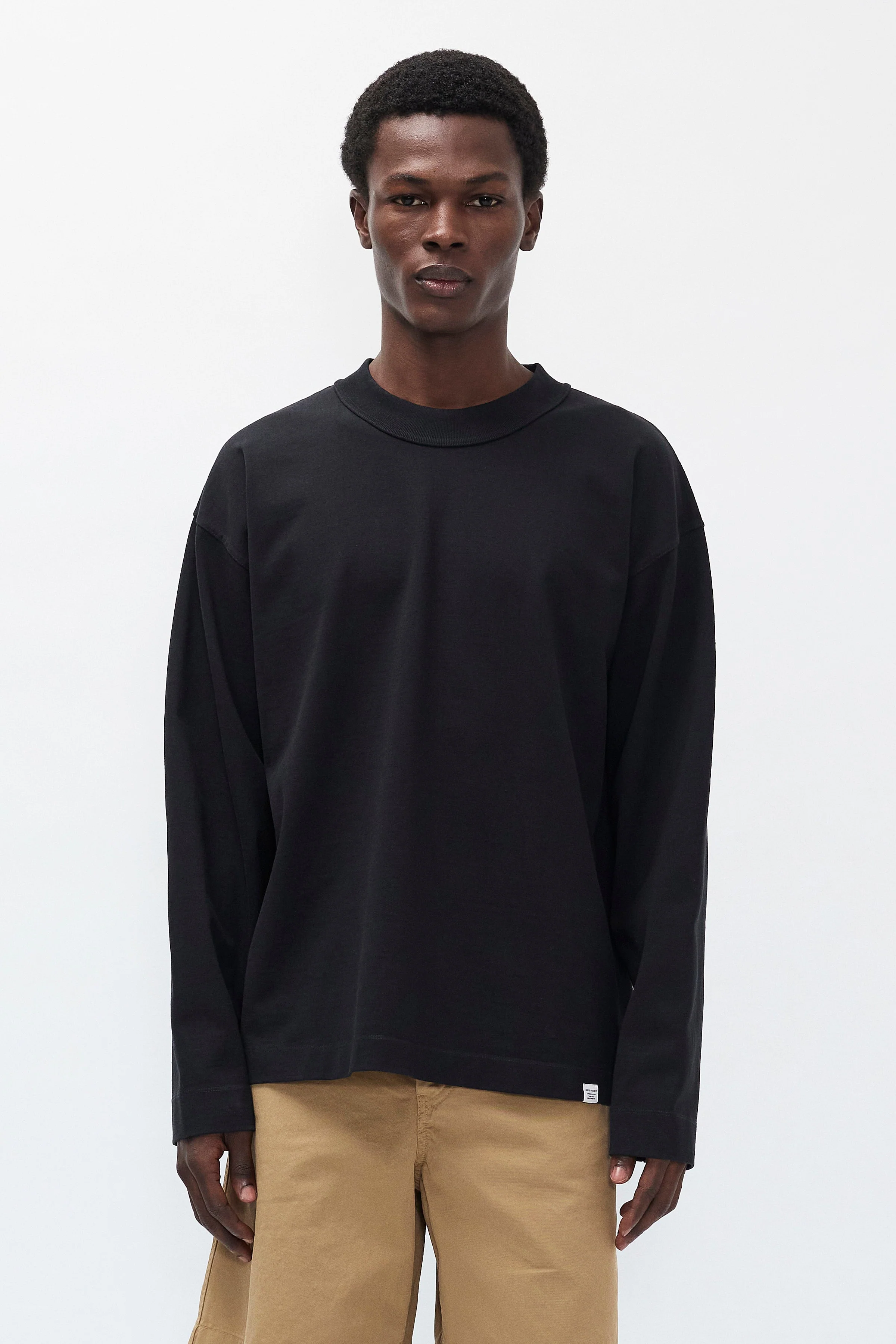 Compact Cotton LS T-shirt - A relaxed fitting longsleeve t-shirt cut - XS/S/M/L/XL/XXL (2)