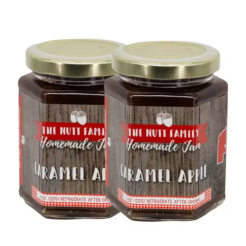 Nutt Family Jams & Jellies 9 oz Caramel Apple Jam - Pack of 2