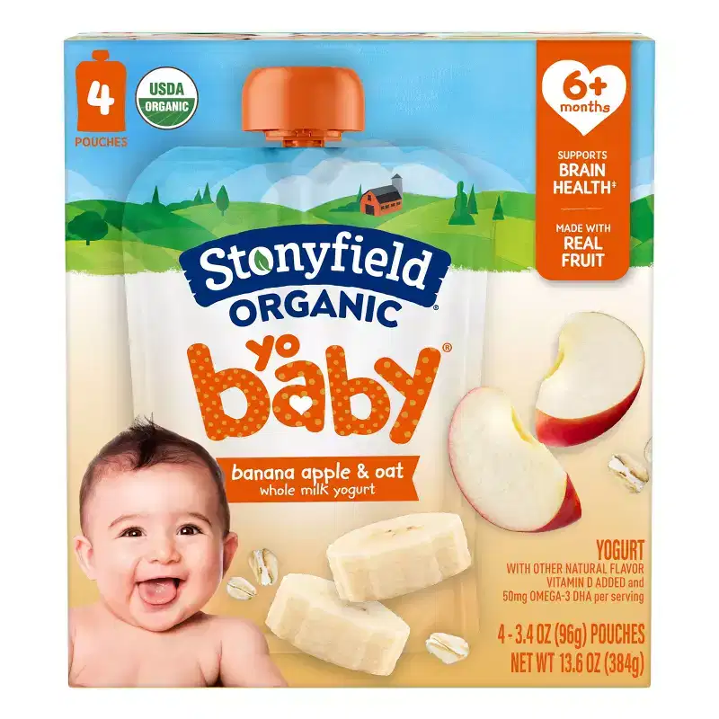 Stonyfield Organic YoBaby Whole Milk Yogurt