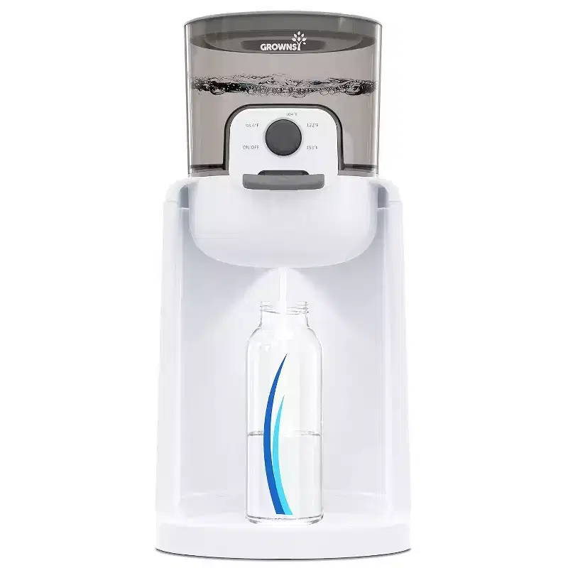 GROWNSY Instant Baby Bottle Warmer, Warm Water Dispenser for Formula in Seconds, 72H Smart Thermostat, Easy Keep Warm