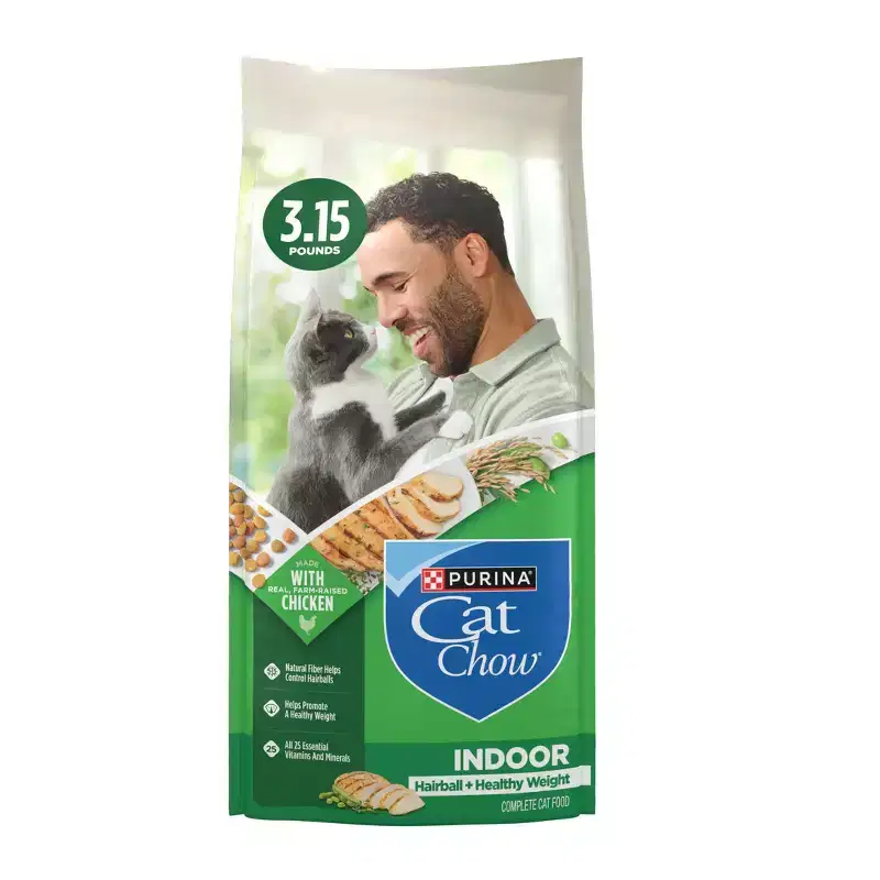 Purina Cat Chow Indoor Healthy Weight & Hairball Control Chicken Flavor Dry Cat Food
