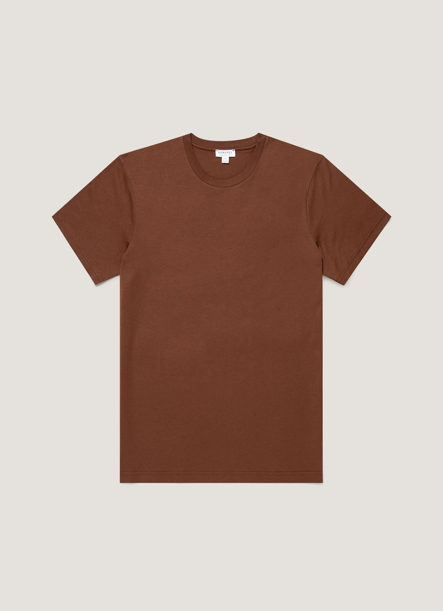 Men's Midweight T-shirt in Chestnut