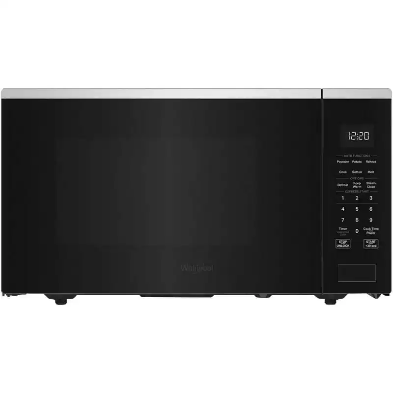 Whirlpool WMCS7022SZ 1.6 Cu. Ft. Fingerprint Resistant Stainless Countertop Microwave