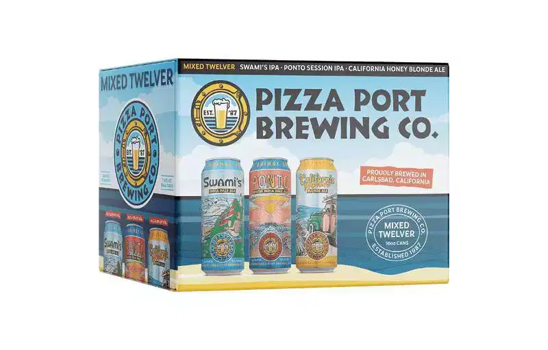 Pizza Port Hoppy Variety Beer Pack - 12pk/16 fl oz Cans
