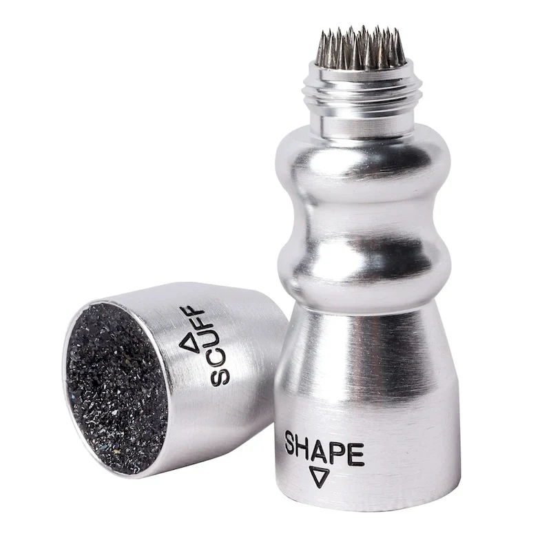 GSE 3-in-1 Billiard Cue Tip Scuffer/Shaper/Aerator Tool, Pool Cue Stick Tip Tool - Billiard Cue Accessories