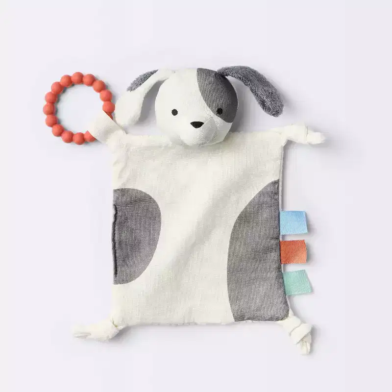 Crinkle Paper - Puppy - Cloud Island™: Baby Learning Toy, Sensory Development, Linen Cotton, 0.13 lb