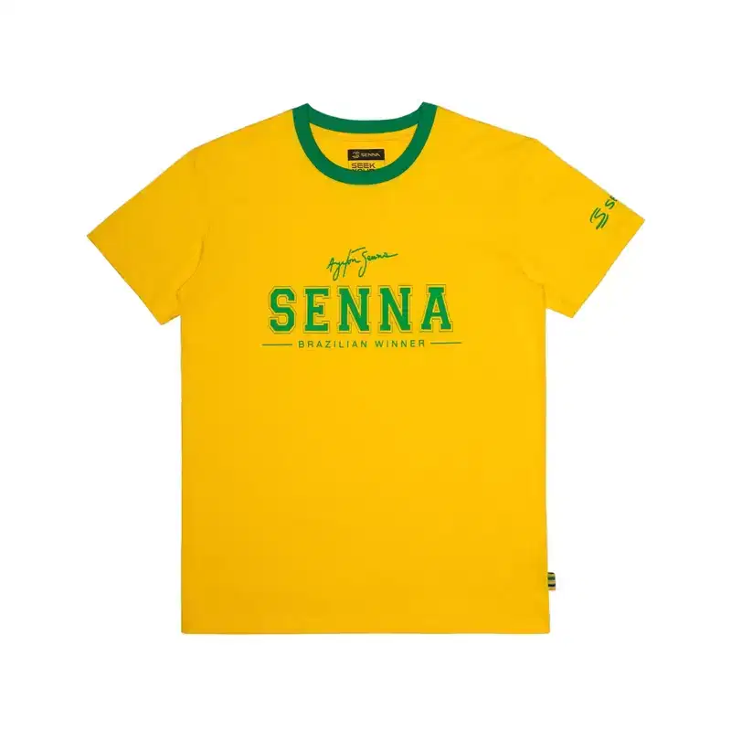 Ayrton Senna F1 Brazil T-Shirt
