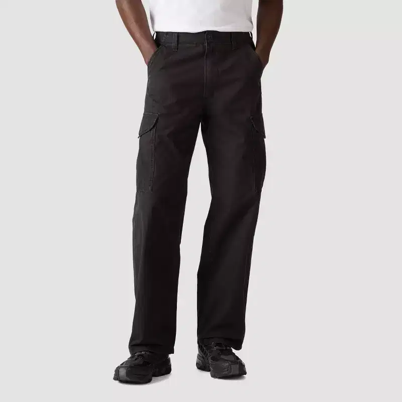Levi's Men's XX Cargo Baggy Fit Pants - Black