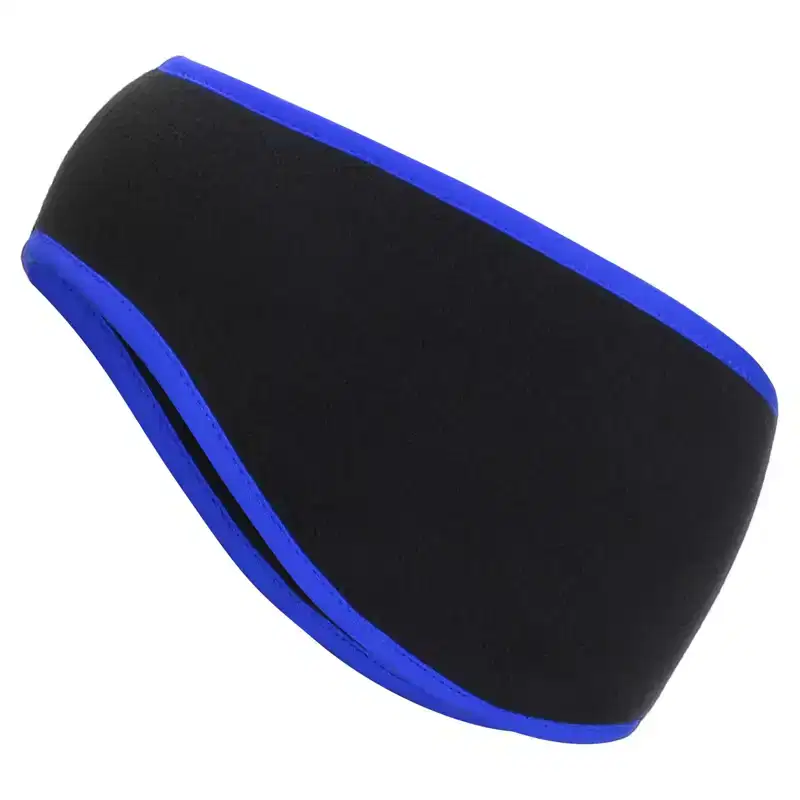 Unique Bargains Polar Fleece Stretchy Winter Running Jogging Sweatband Ear Warmer Headband