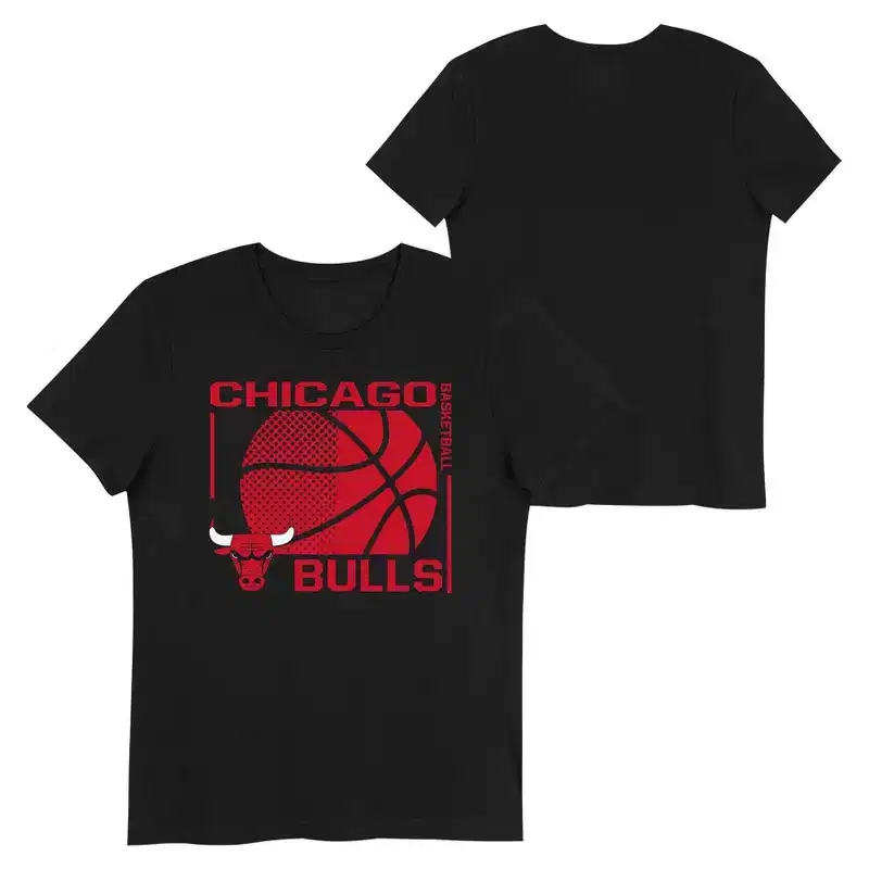 NBA Chicago Bulls Short Sleeve Crewneck T-Shirt
