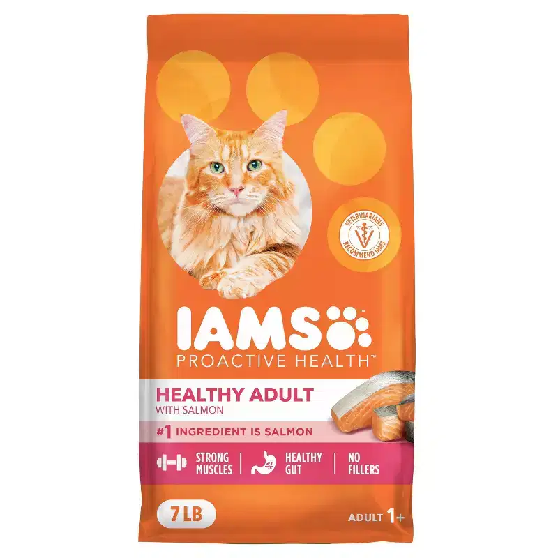 IAMS Proactive Health with Salmon Adult Premium Dry Cat Food