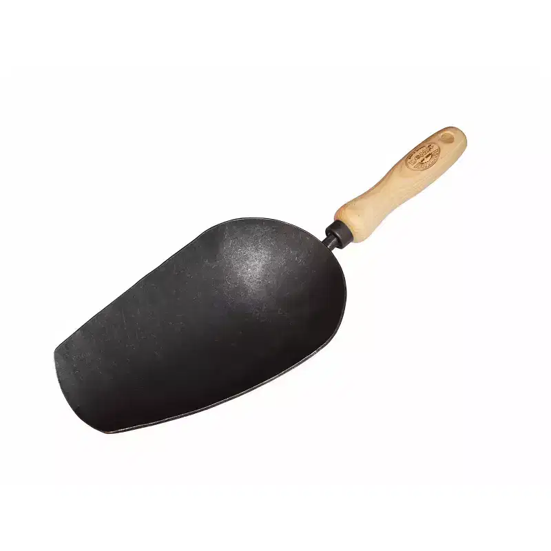 DeWit Forged Scoop  Heavy-Duty Garden Trowel for Big Jobs