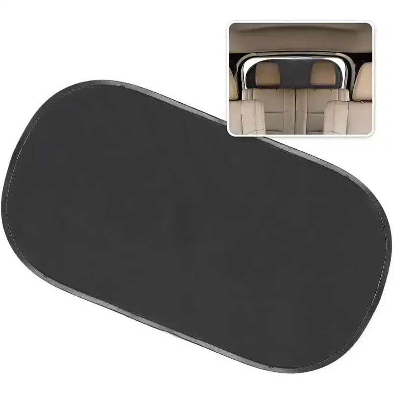 Zone Tech Car SunShade for the Side Window, Mesh Cling On Sun Shade for Cars with UV Rays Protection for Adults and Kids