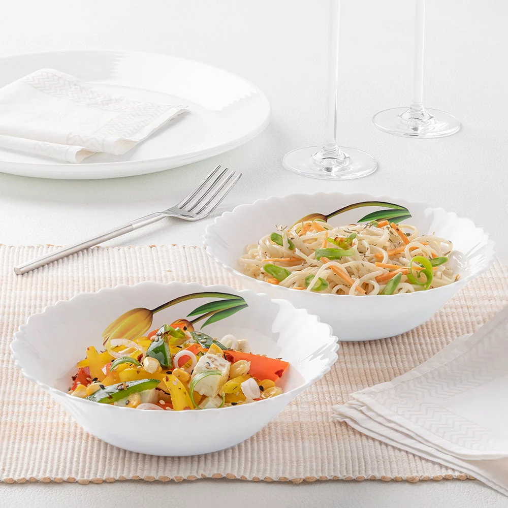 Green Leaf Multipurpose Bowl Set &ndash; Pack of 4