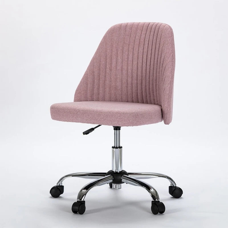 Modern Upholstered Home Office Swivel Desk Chair