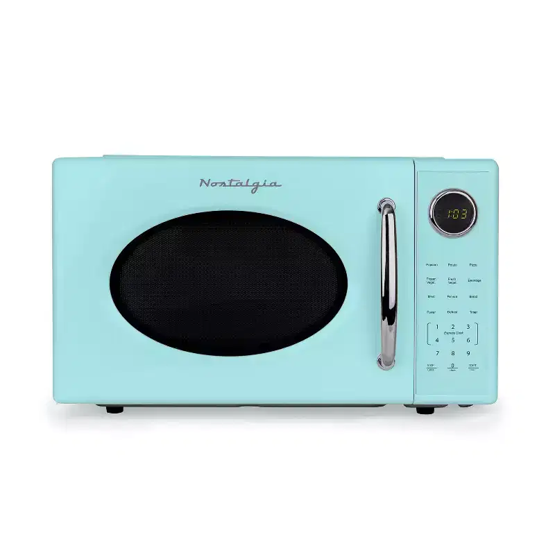 Nostalgia Retro 1.1 Cu Ft Countertop Microwave