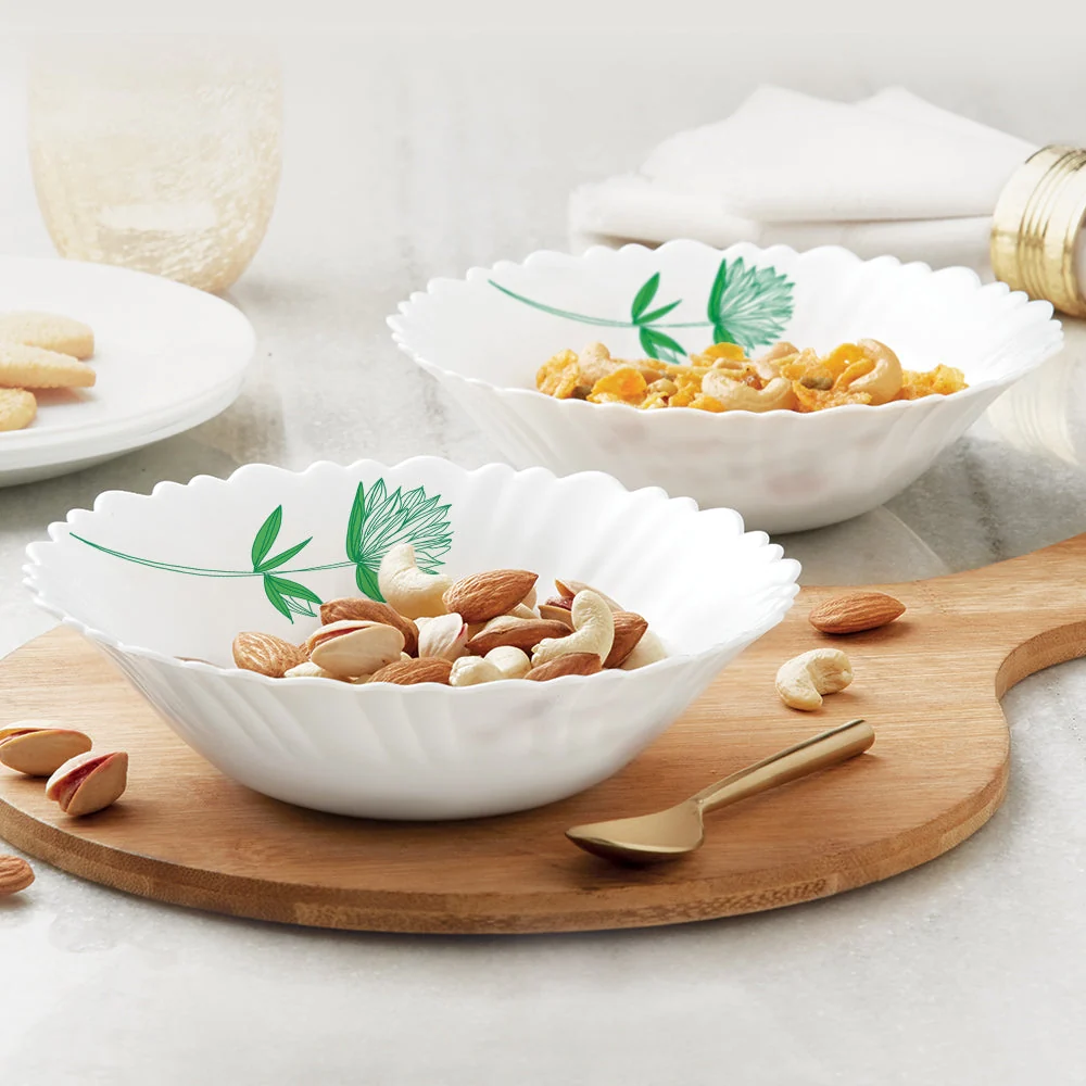 Green Lily Multipurpose Bowl Set &ndash; 2 pcs