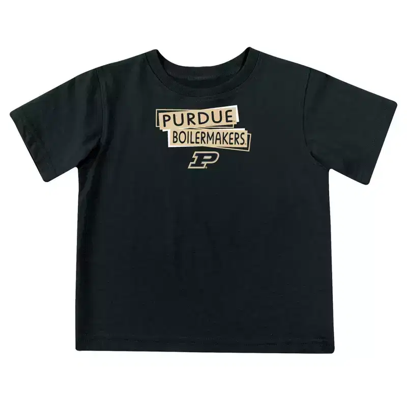 NCAA Purdue Boilermakers Toddler Boys' 2pk Short Sleeve and Long Sleeve T-Shirts