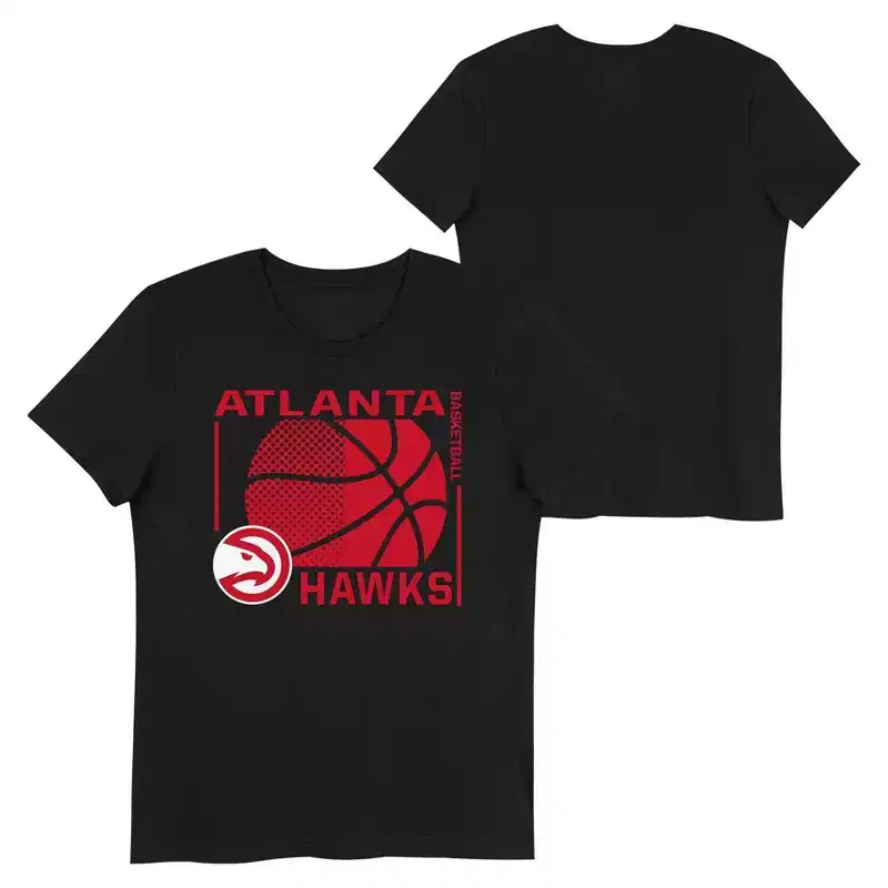 NBA Atlanta Hawks Kids' Short Sleeve Crewneck T-Shirt