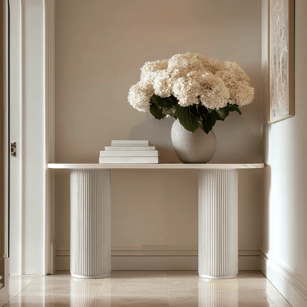 Large Marble Console Table
