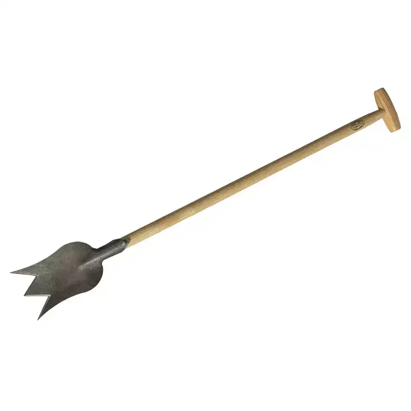 DeWit Tulip Spade with Long T-Handle  Precision Gardening Tool
