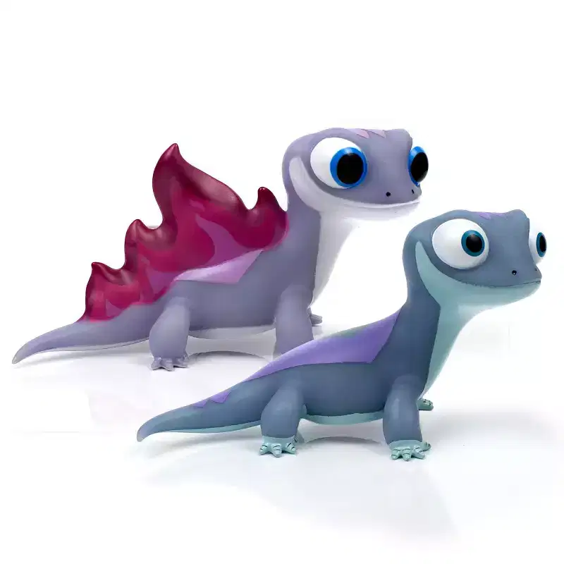 Ukonic Frozen 2 Color-Changing Bruni Salamander 6 Inch Mood Lights | Set of 2