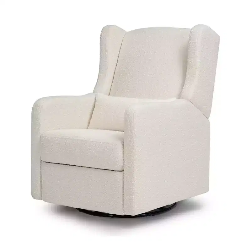 Carter's by daVinci Arlo Recliner and Swivel Glider - Ivory Boucle