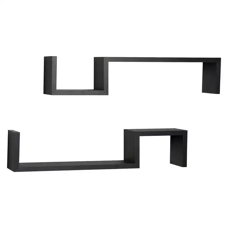 (Set of 2) 22.5 x 4.7 Floating Wall Shelving Set - Danya B.