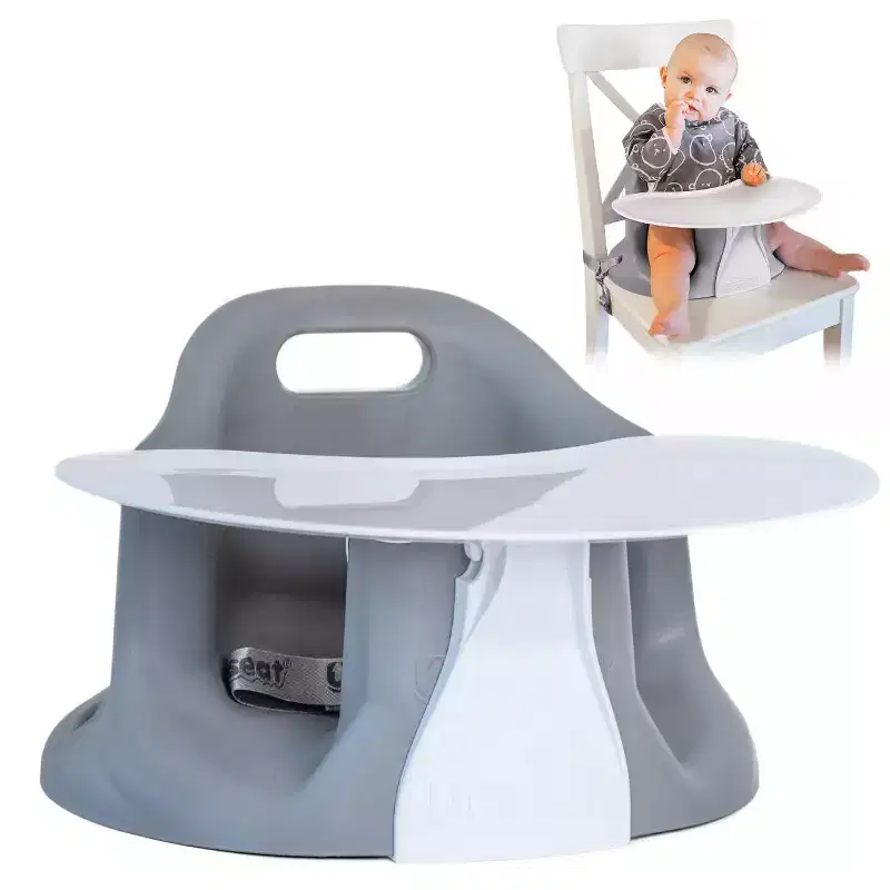 Upseat Original Ergonomic Baby Floor & Booster Positioning Seat with Tray