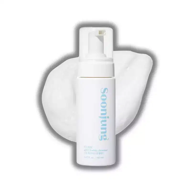 ETUDE - Soon Jung pH 6.5 Whip Cleanser | Non Comedogenic & Hypoallergenic Soft Bubble Hydrating Facial Cleanser - (5.7 oz)