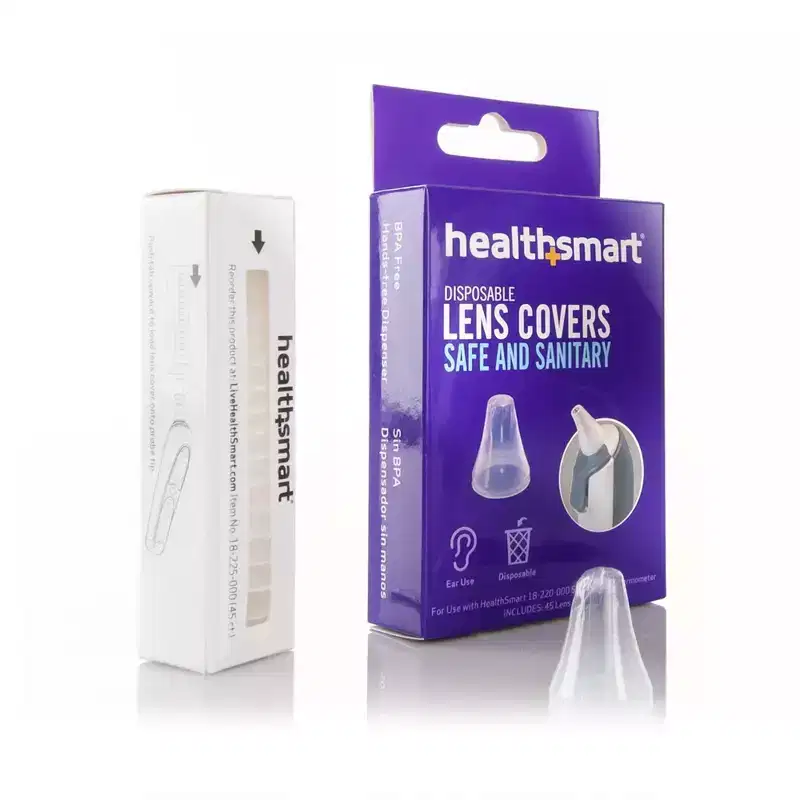 HealthSmart Tympanic Thermometer Probe Cover for For use with HealthSmart Standard Digital Ear Thermometer 45 per Box