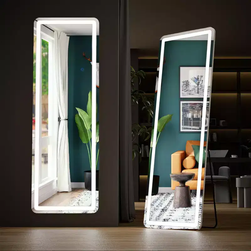 64x21" Adjustable LED Vanity Mirror with Dimmable Brightness �C White